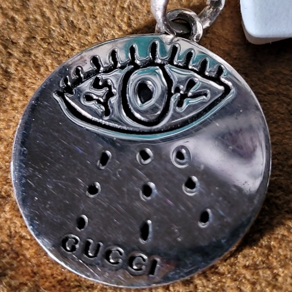 Authentic Gucci ghost Eye charm pendant Box Pouch New - Picture 3 of 5